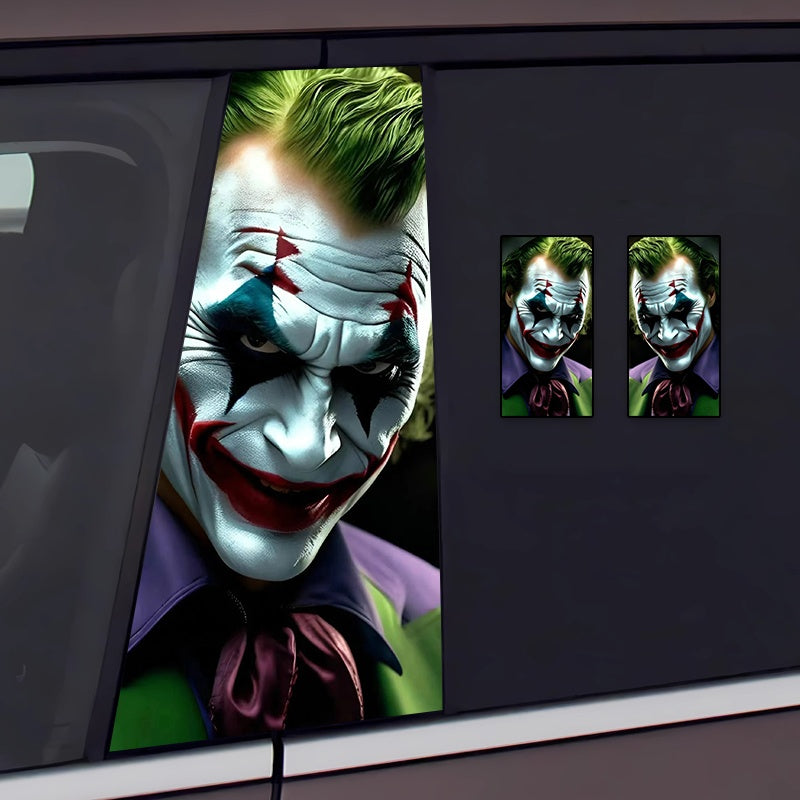 Joker Graffiti B-Pillar Car Decal – Bold & Eye-Catching