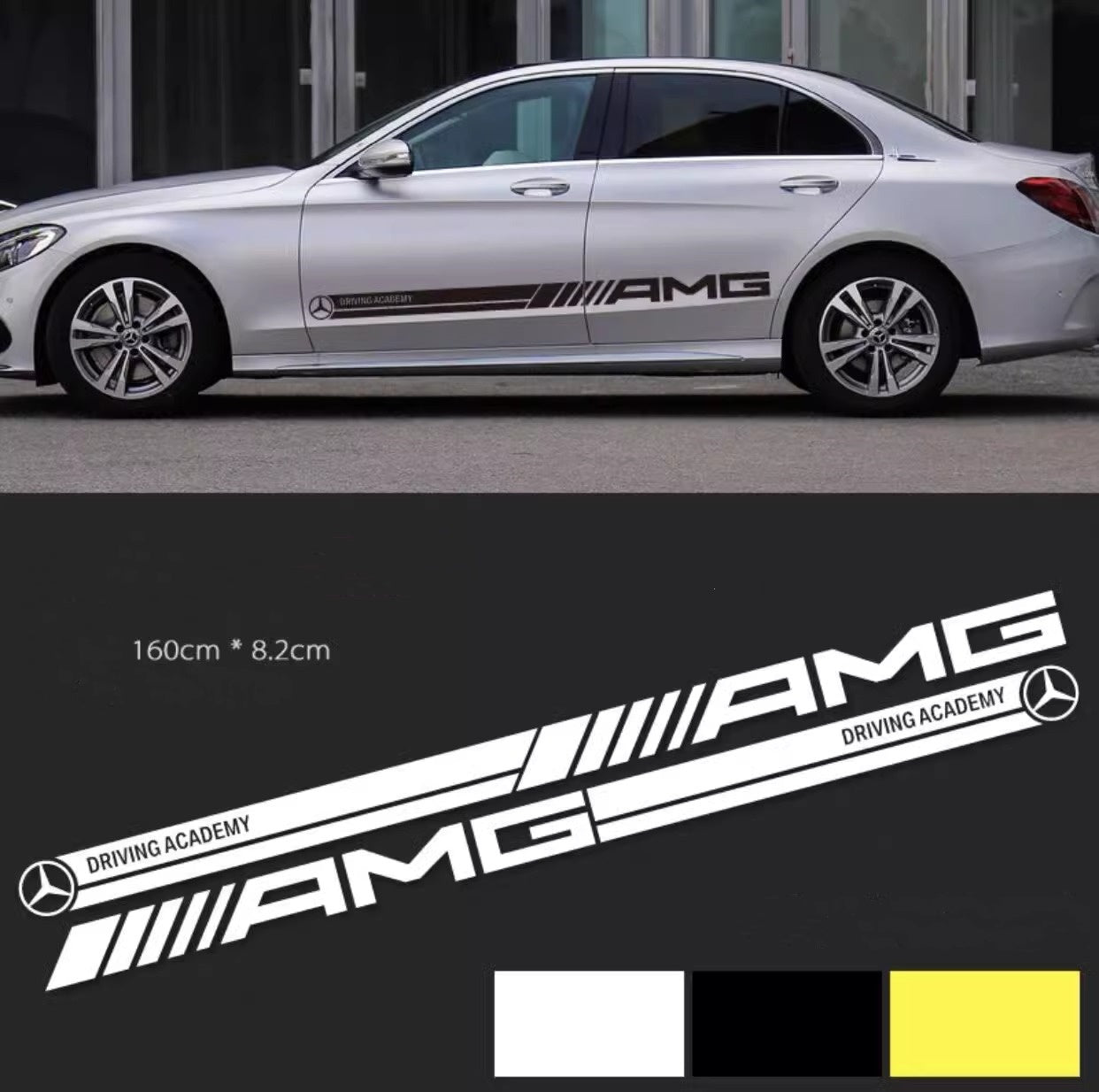 Universal Racing Stripes Decal for a Sporty Look