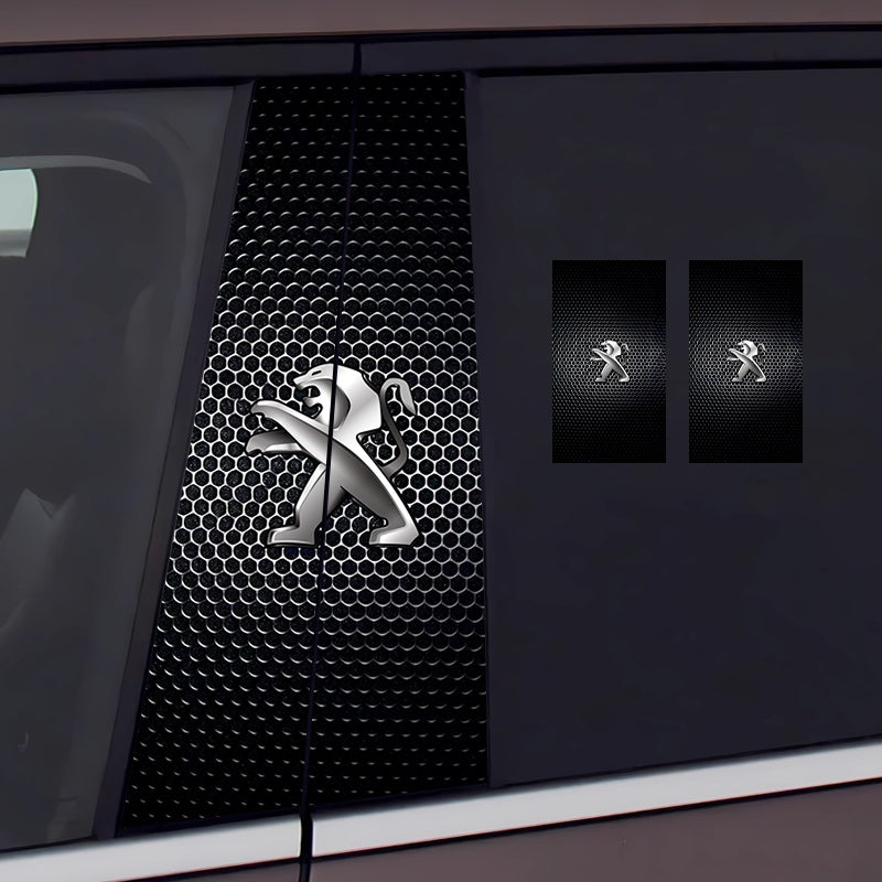 Creative Pillar Decal for Unique Car Decoration