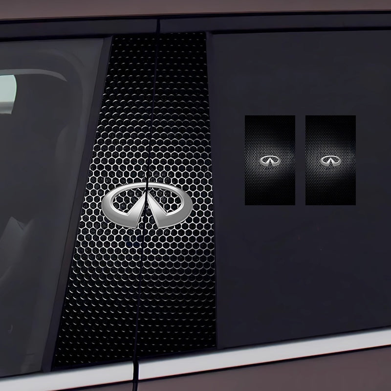 Creative Pillar Decal for Unique Car Decoration